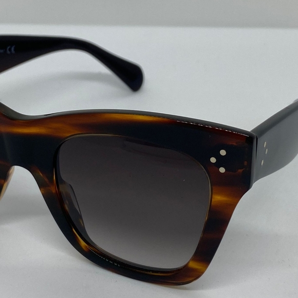 CELINE SUNGLASSES-Paris/ColorBrown/Bag, cleaning cloth and Case Original/No Box - Picture 3 of 12